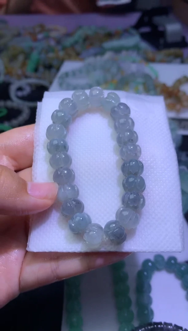 未镶嵌定制翡翠许*涛毛货