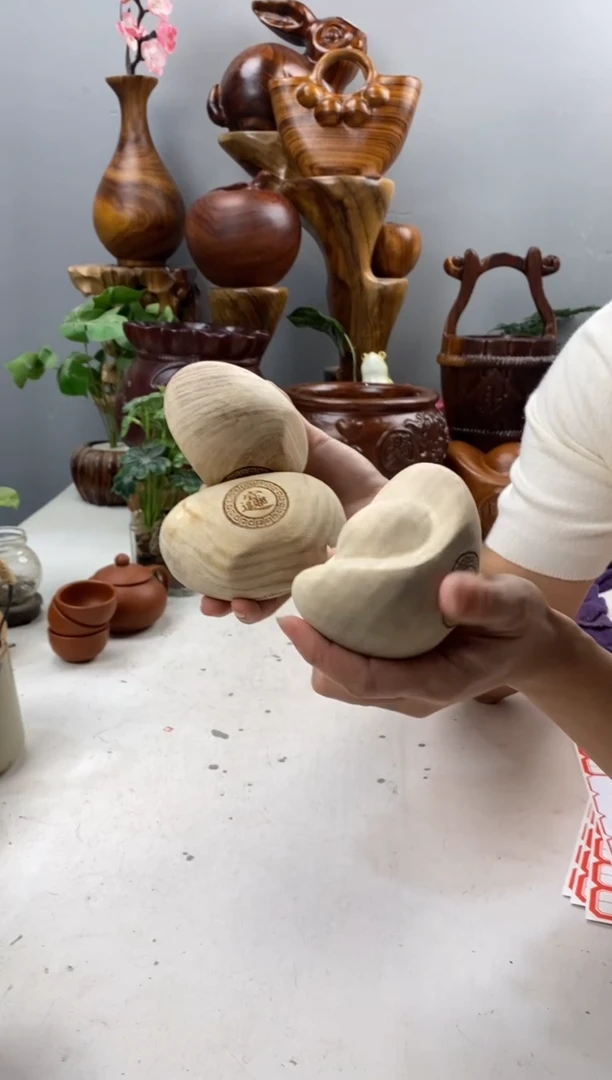 香樟木A55原木元宝/尺寸