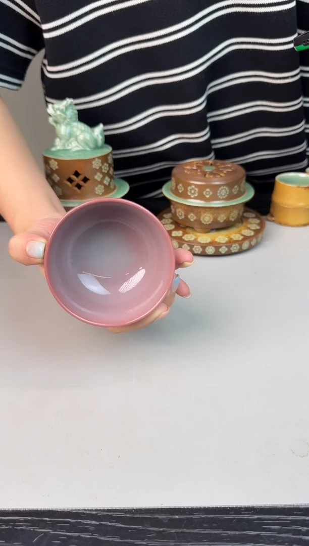 青瓷手工茶器不带礼盒包邮