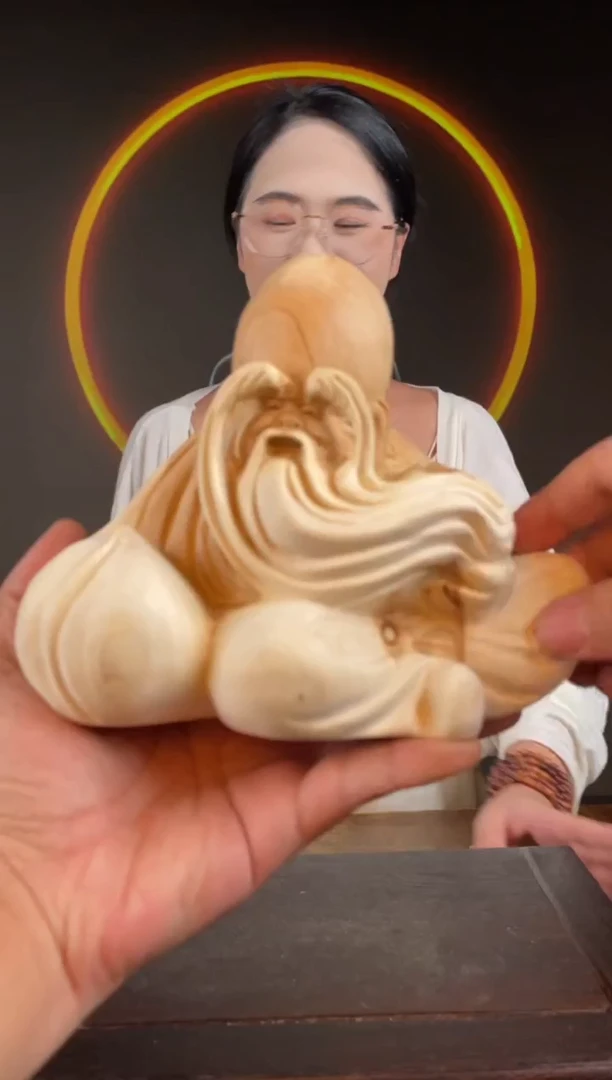 柏木（崖柏）手工摆件,先抢先得! 编号:157