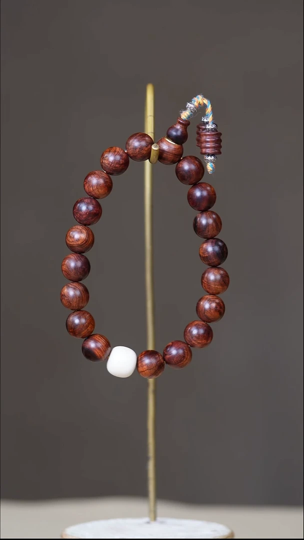 手串/手链黄花梨/降香黄檀海黄黄花梨12mm手串多宝