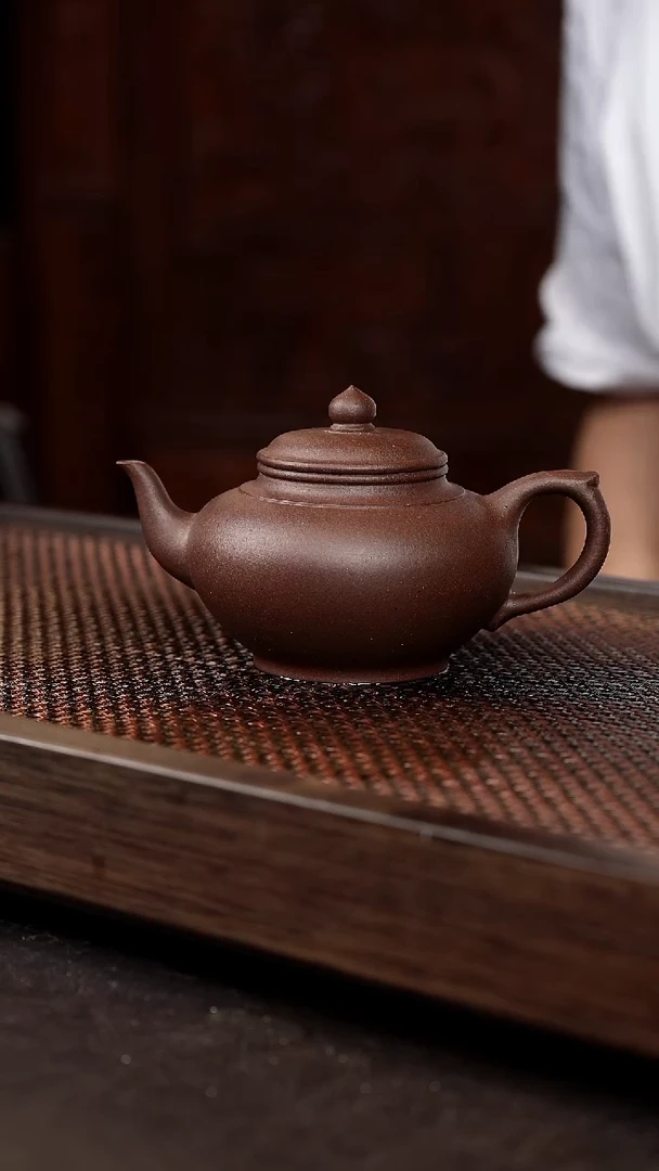 茶壶紫砂紫泥笑樱