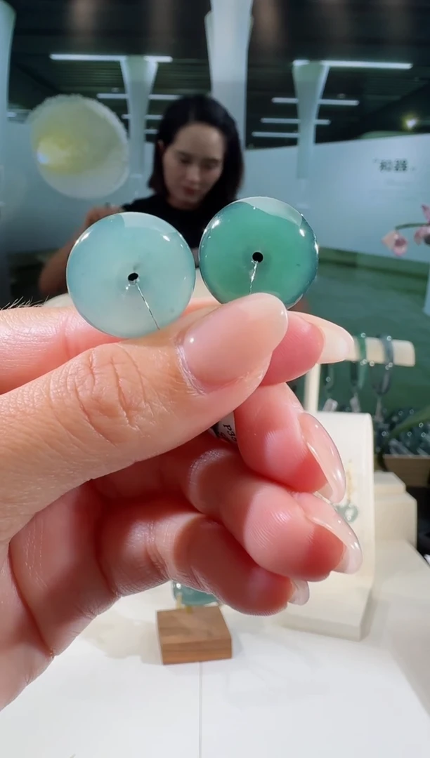 翡翠未镶嵌吊坠(不含链)平安扣多样性发一