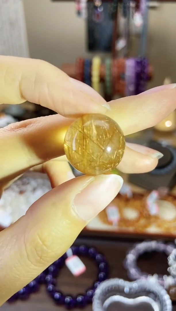 【闪购商品】水晶手链未镶嵌c12红铜发单珠18mm