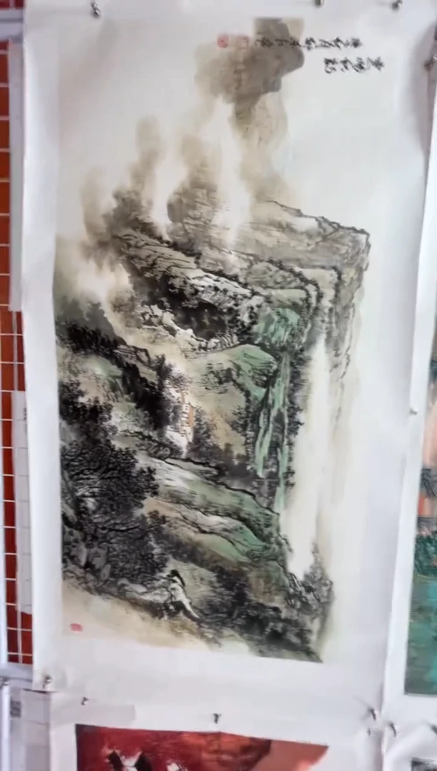 国画郝东红8平尺国画托底赠运费险