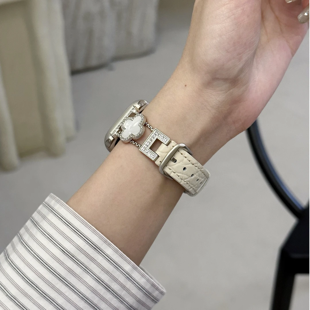 S10-Mini智能手表女款42mm表盘防水运动休闲学生日用手表创意表带