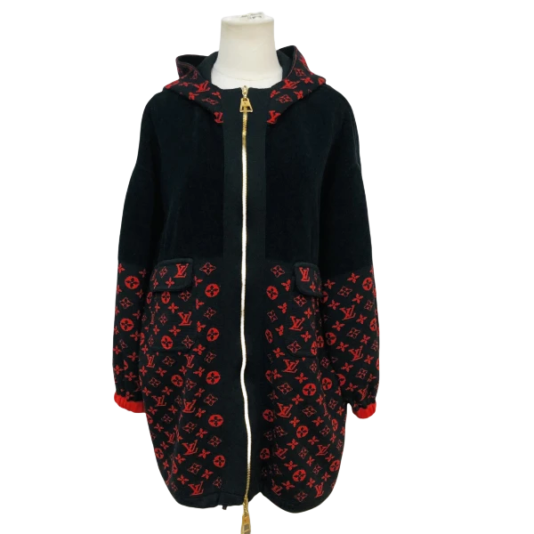 妃鱼/路易威登/丝缎、羊毛、亮片/外套/95新/凡2/12