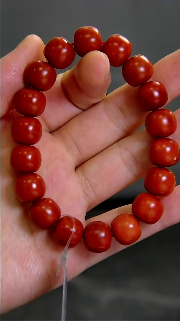 南红玛瑙手串未镶嵌030ZB0609产品一个