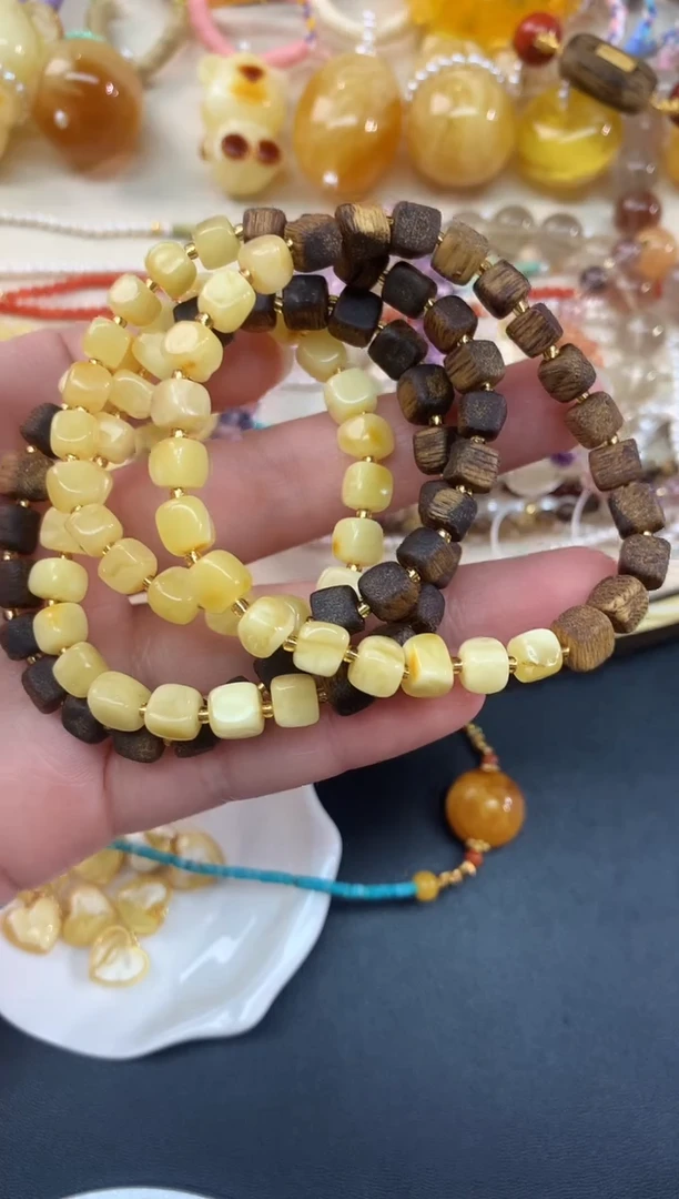 【闪购商品】琥珀手串未镶嵌A189多样性发一件|99