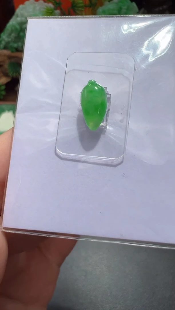 未镶嵌定制翡翠11.4*6.0*3.8福瓜