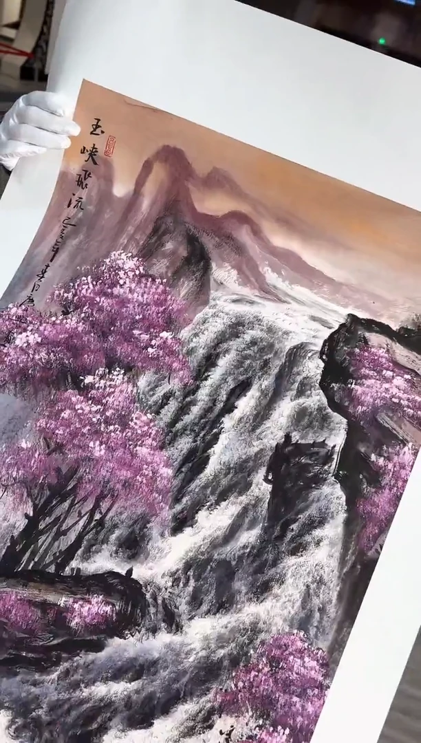 国画11赵隆轩艺术馆李庆兴老师作品