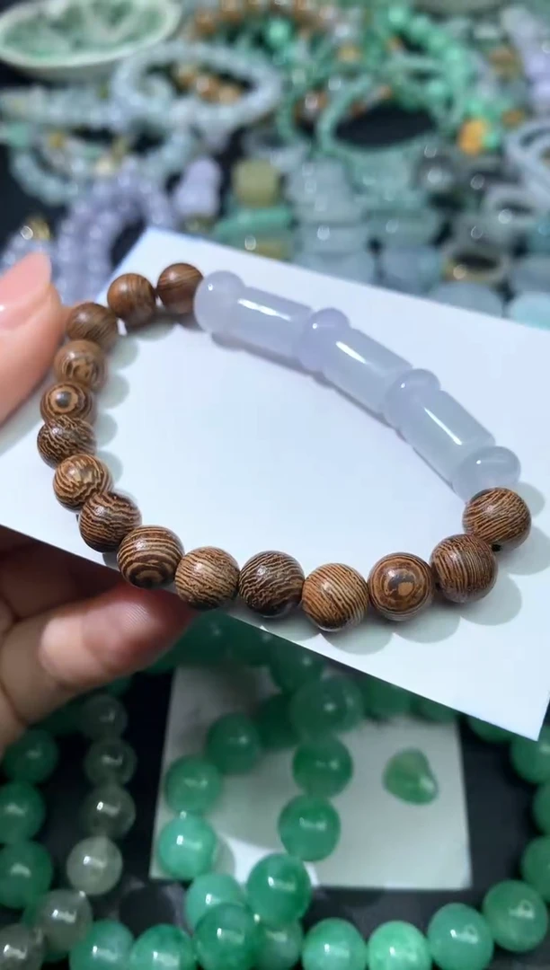 未镶嵌手链翡翠手串