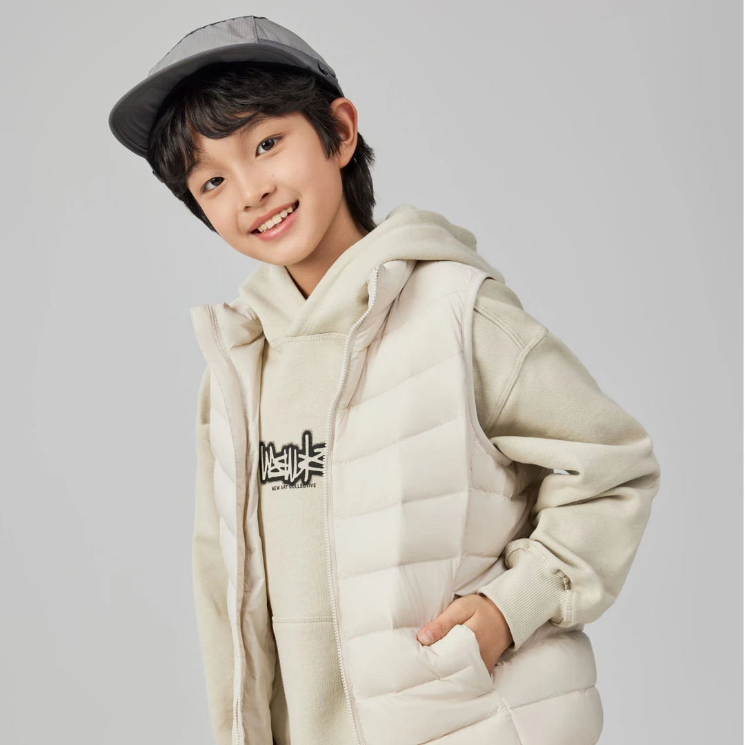 波司登2025年冬季新款男女童短款时尚基础轻暖羽绒服T250135510