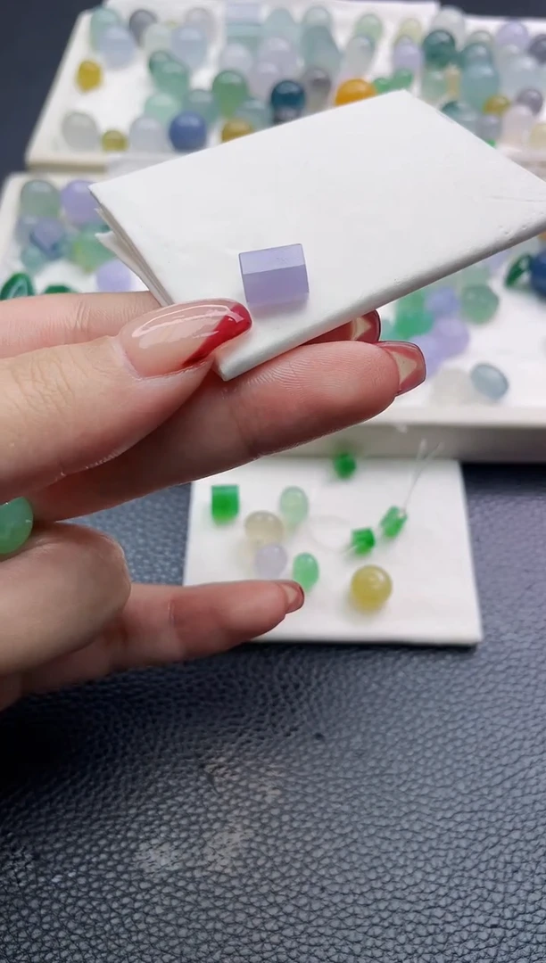 未镶嵌定制翡翠浅**璃2510