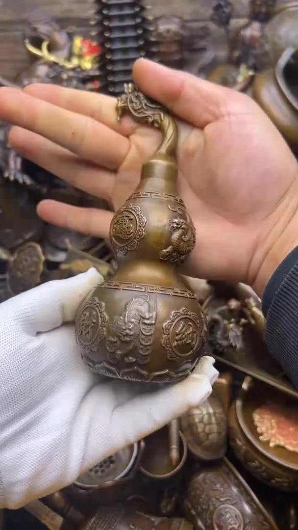 精美铜器，点击下单