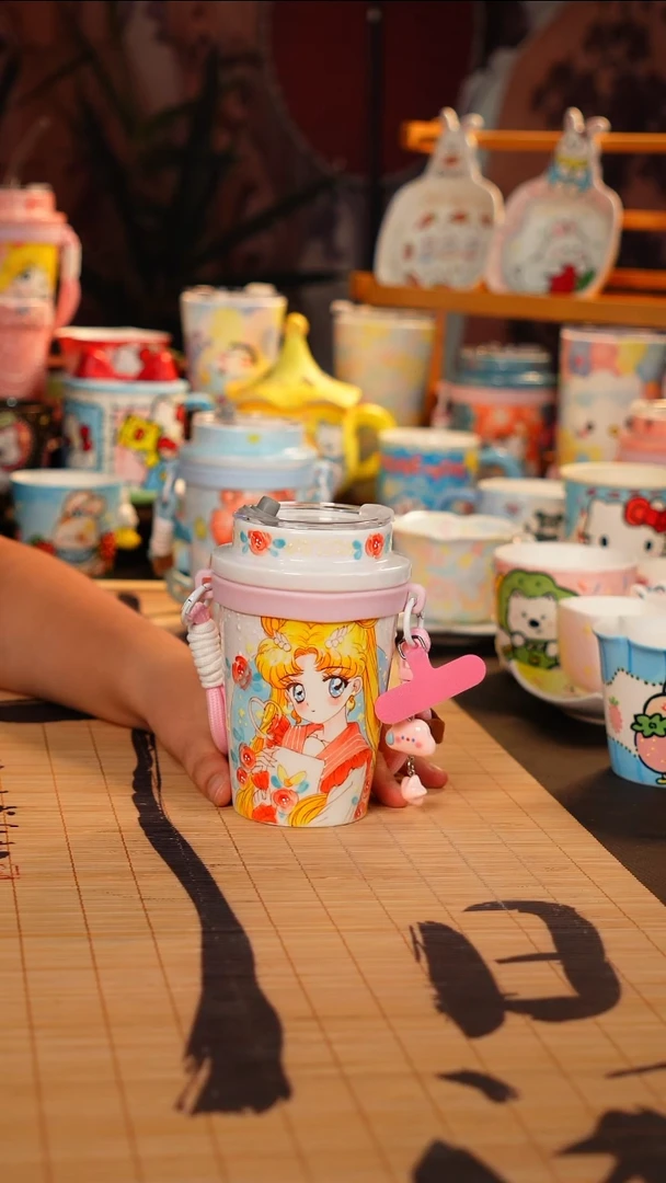 景德镇手工手绘杯杯