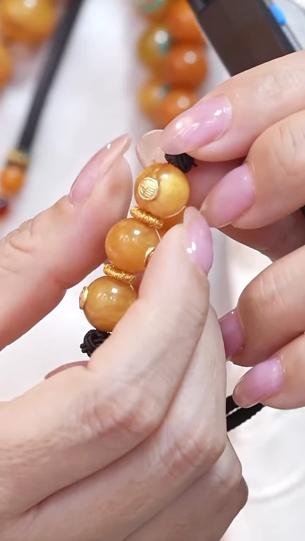 蜜蜡颈饰未镶嵌3215天然蜜蜡珠宝奇石云端妖孽全部保真