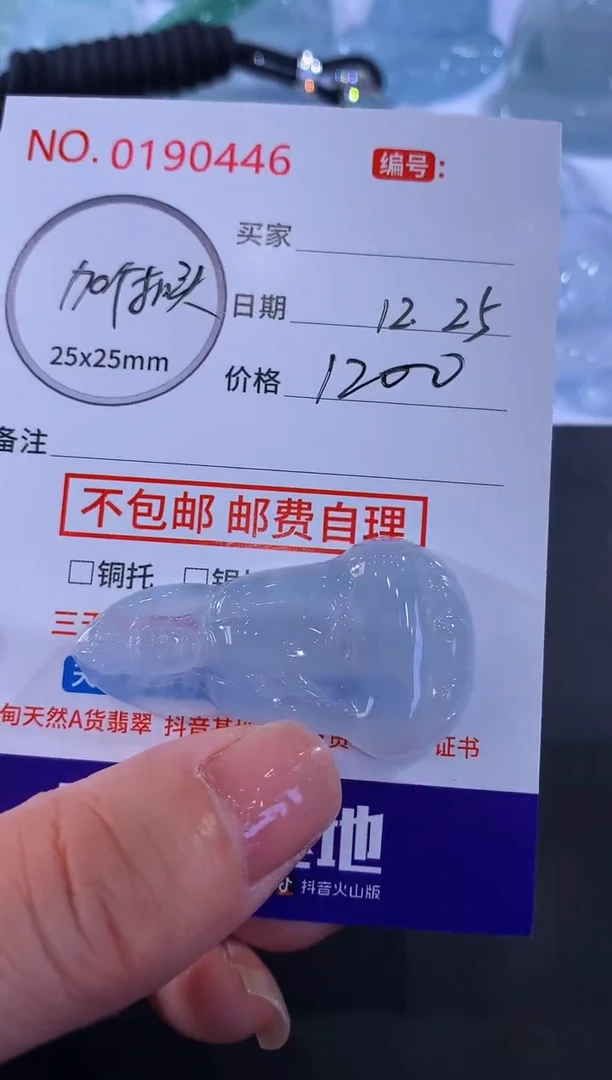 颈饰未镶嵌翡翠丁*！