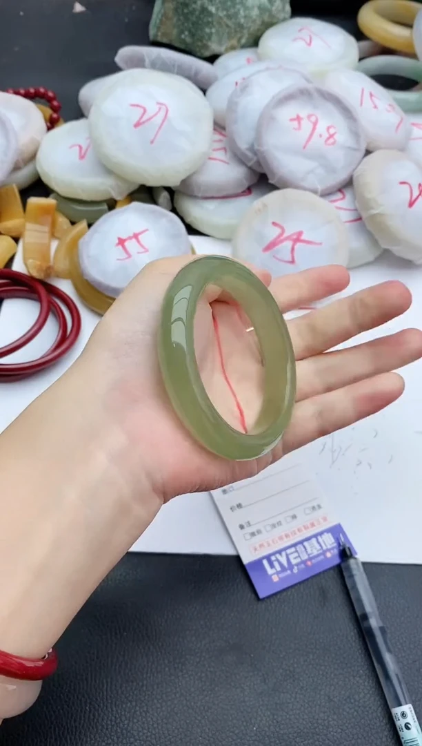 未镶嵌手镯石英质玉400+55/56