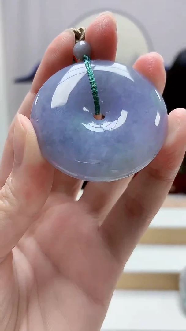 未镶嵌定制翡翠4852zm-毛货挂件扣子29