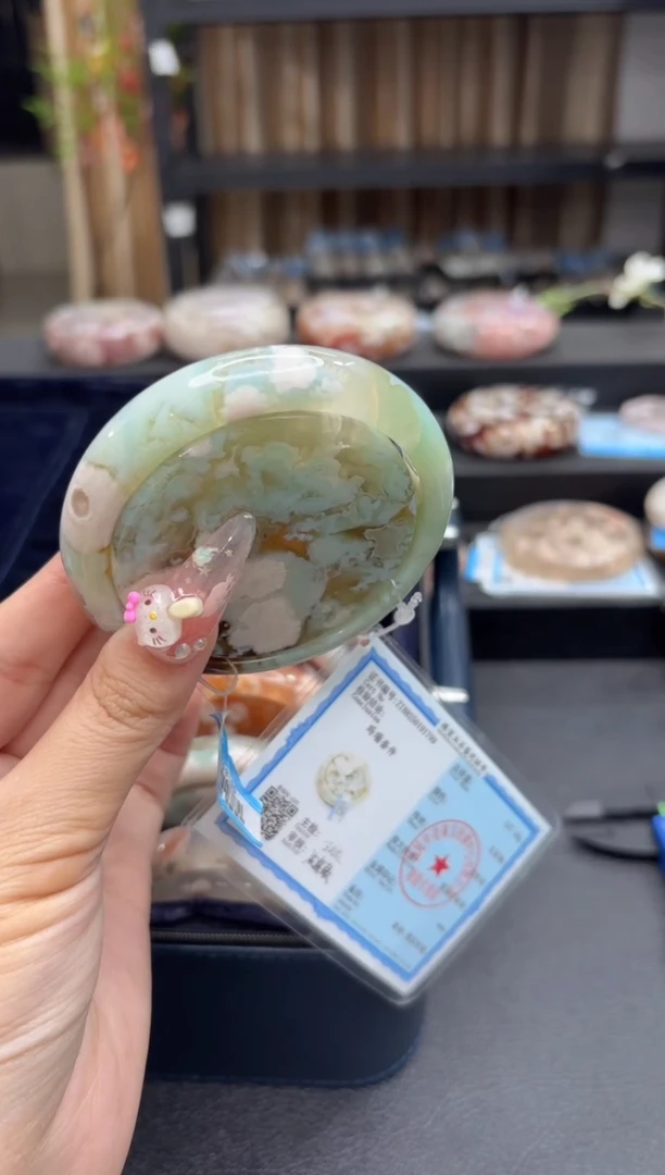 未镶嵌手镯石英质玉久****)26(61圈赠送镯心)