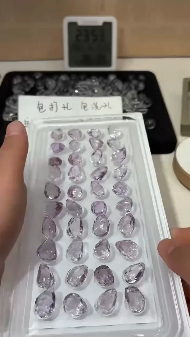 水晶手链未镶嵌A2玻利维亚吊坠随机发一颗