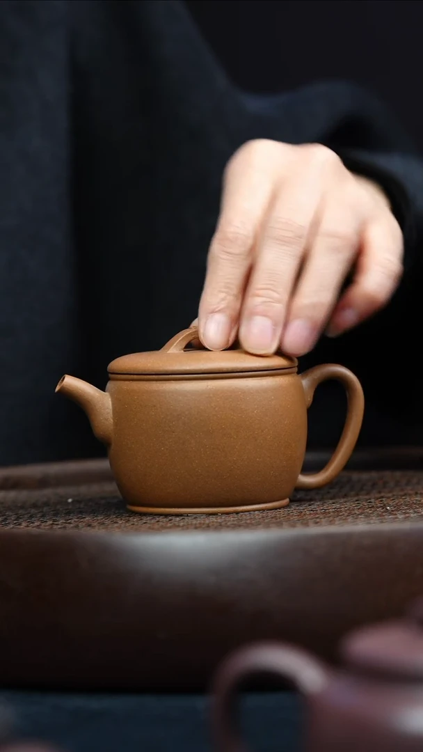 茶壶紫砂紫砂汉瓦