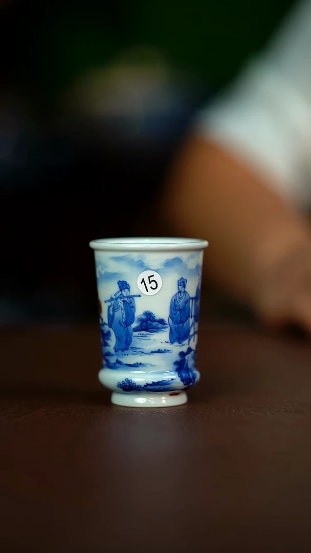 文人山水闻香杯微瑕50CC