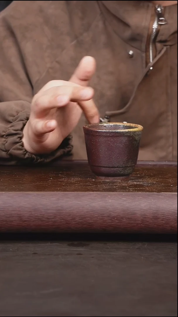 茶壶紫砂柴烧 杯