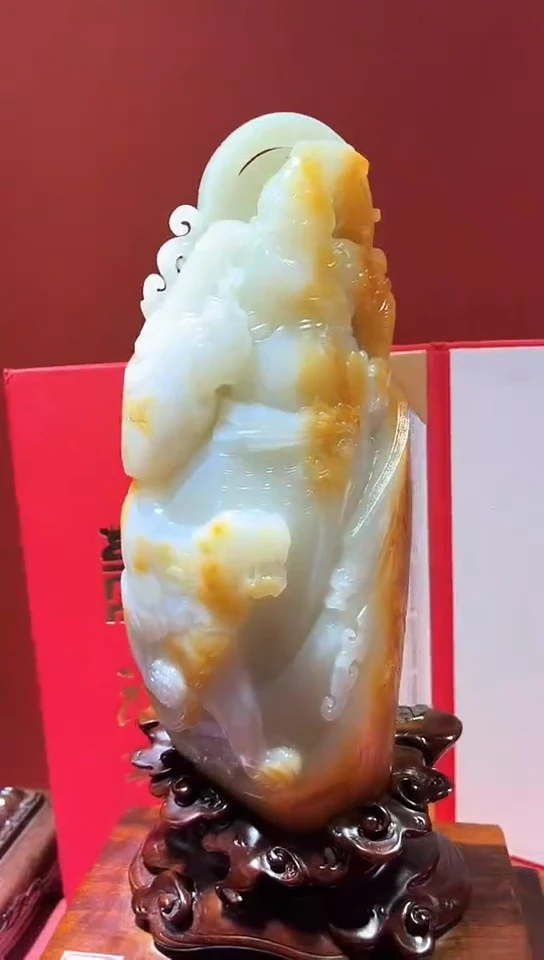 未镶嵌和田玉摆件精品