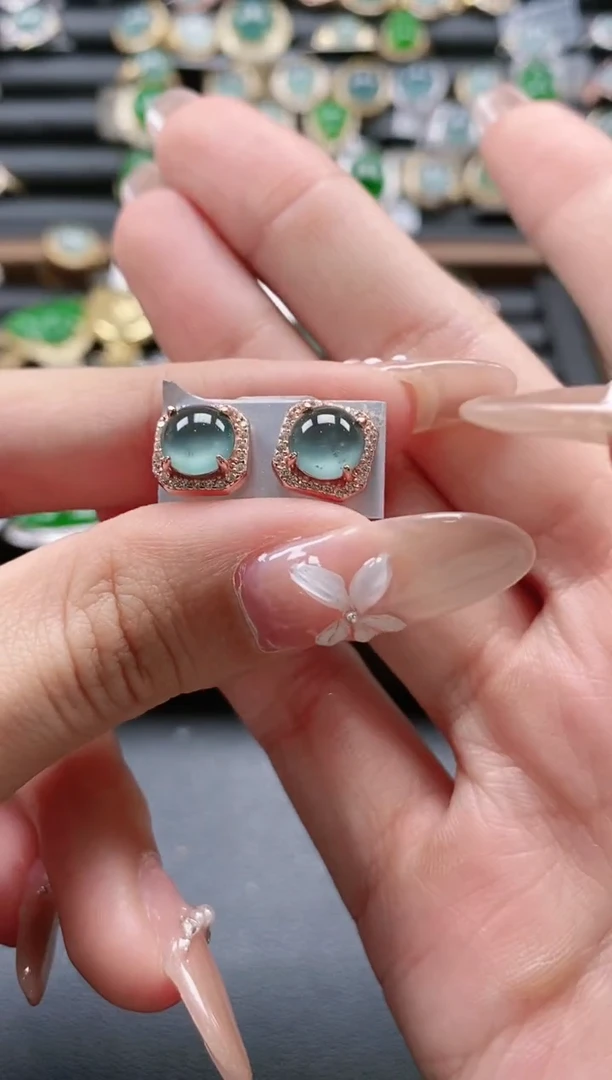 【闪购商品】翡翠戒指银S925镶嵌51511