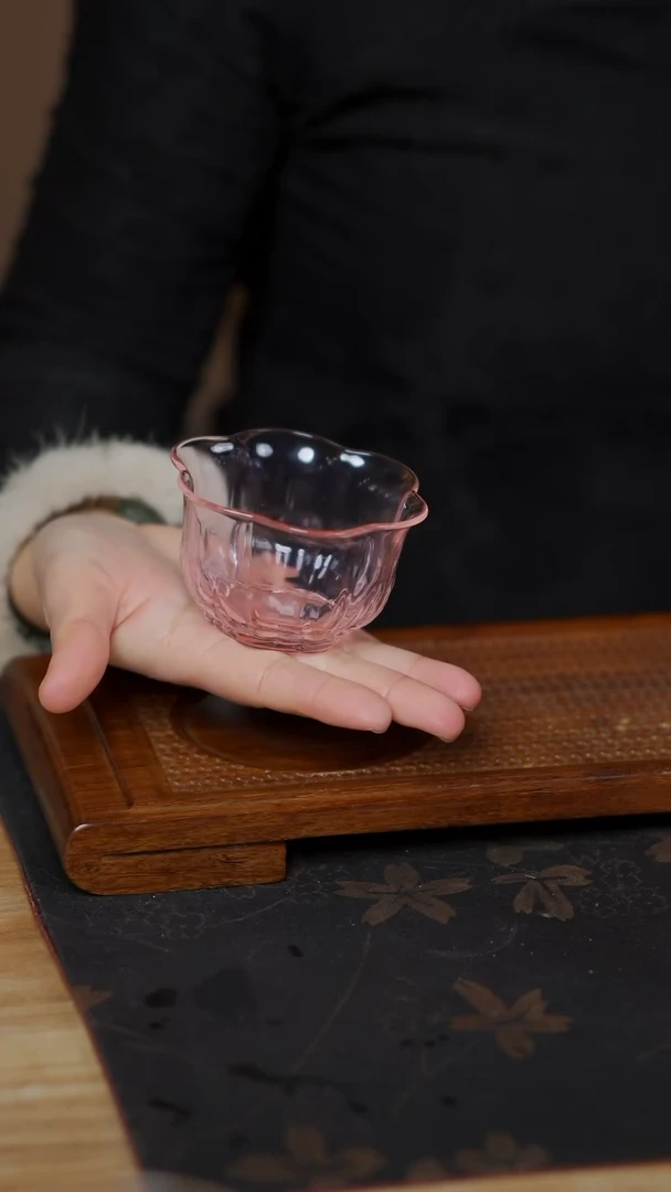 【闪购商品】粉色   梅花 主人杯