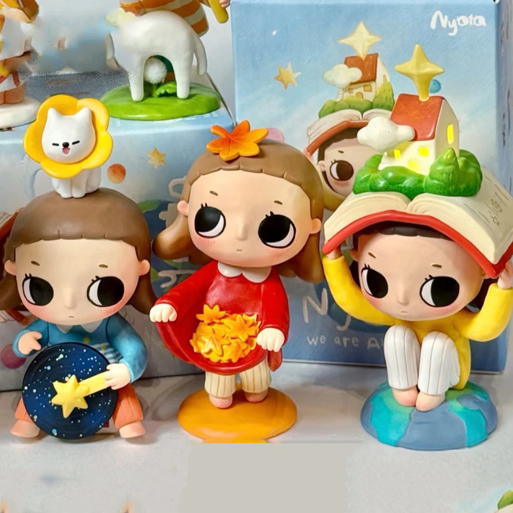 Nyota你我皆星辰系列手办盲盒潮玩公仔玩偶桌面摆件玩具女孩礼物