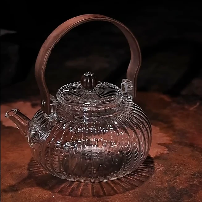 顶先 南瓜玻璃壶 A13590