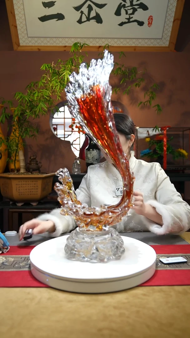 【闪购商品】琉璃手工艺品一路长虹