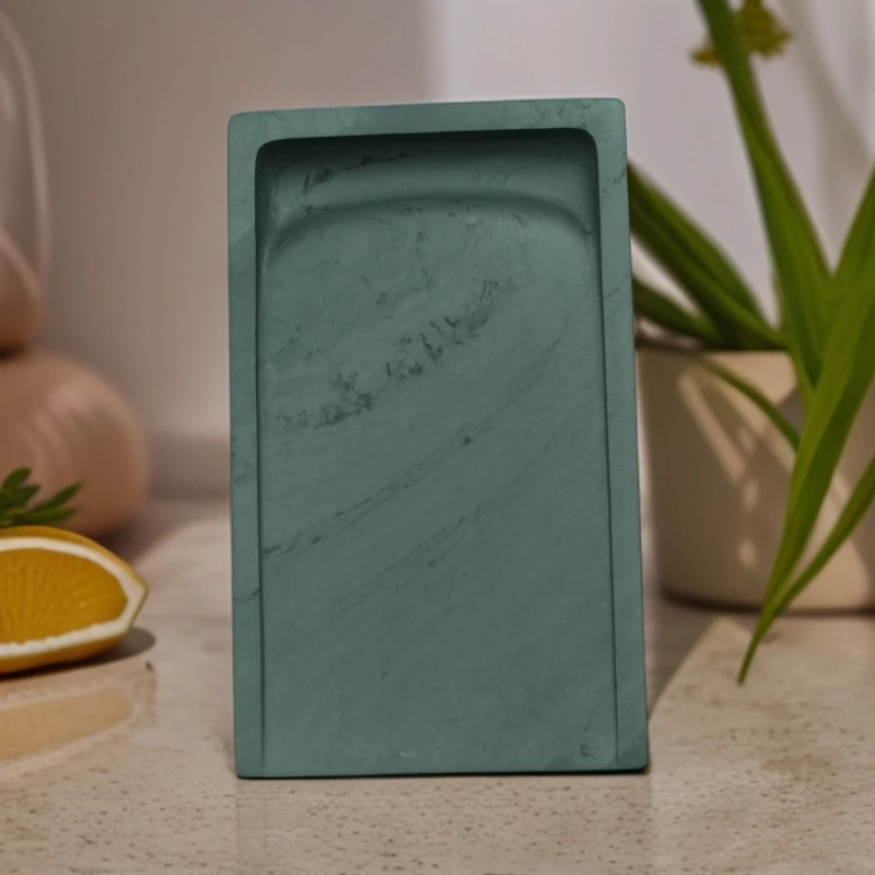 洮砚老坑水泉湾料门子砚尺寸13.5x8.2x1.9cm