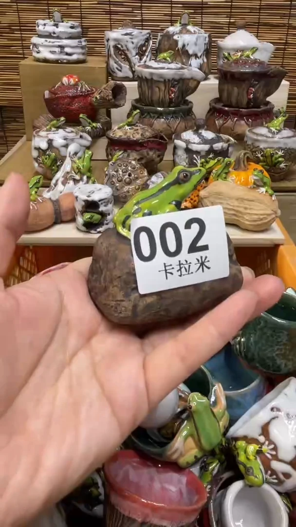 风**心002精美粗陶手工柴烧