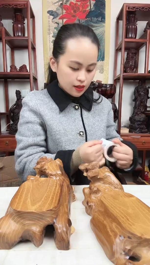 木与***进臻宝工艺随行底座