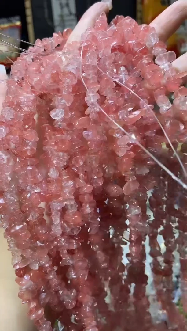 【闪购商品】水晶珠宝半成品未镶嵌西瓜晶