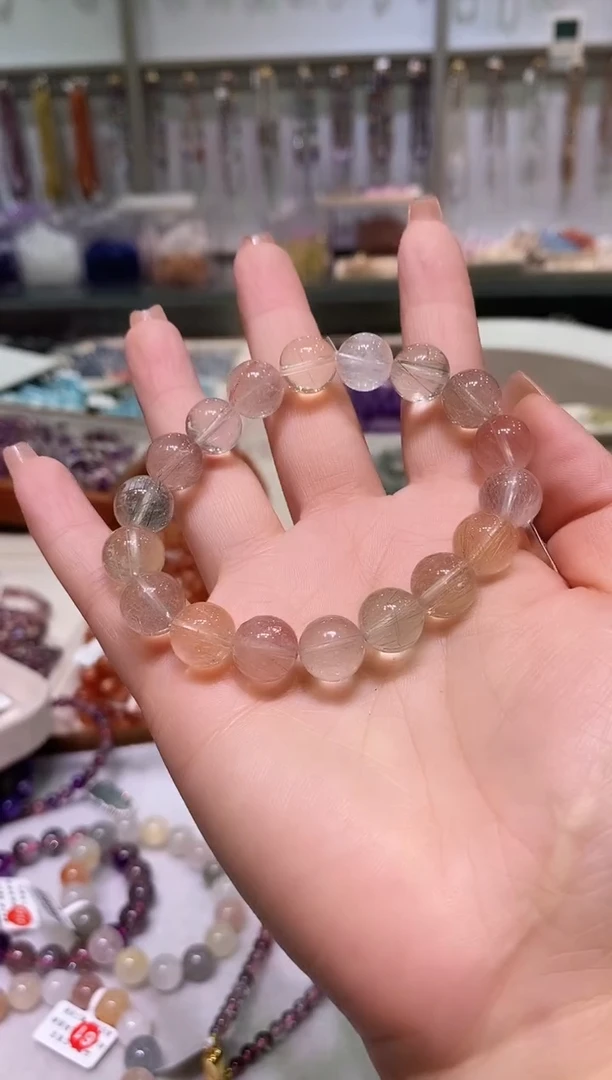 未镶嵌手链水晶多样性发其一