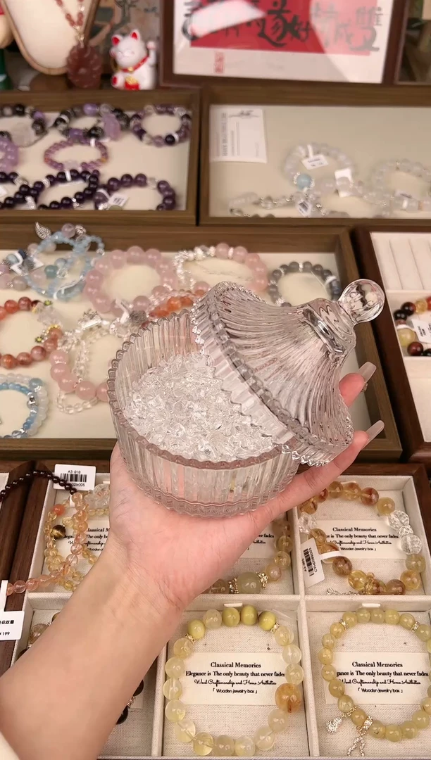 【闪购商品】水晶手链未镶嵌水晶消磁多样性发货发其一颜色微差