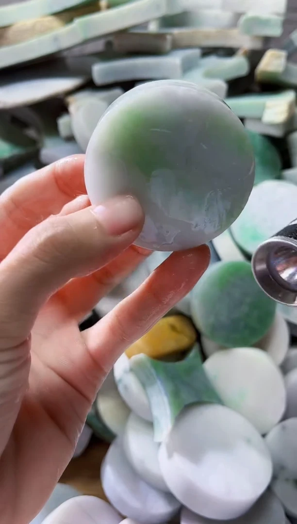 裸石翡翠翡翠a货正品玉石陈208