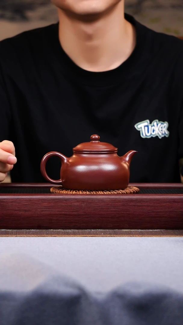 宜兴手工紫砂作品 怀古