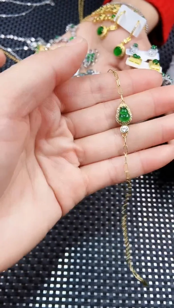 【闪购商品】翡翠手链未镶嵌111111111