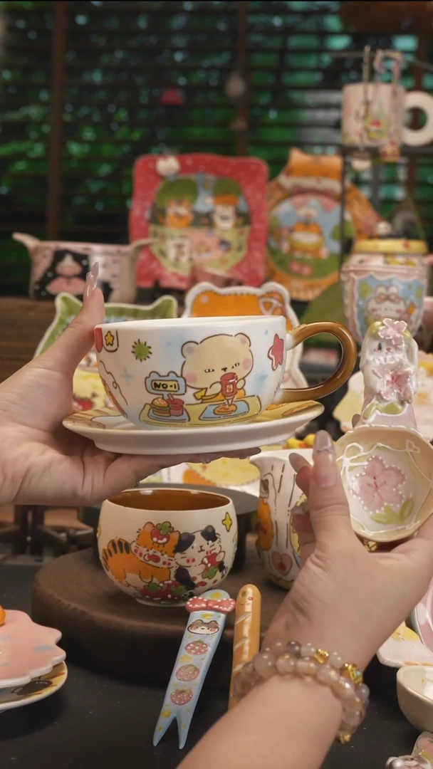 念*【原创设计】景德镇手绘陶瓷