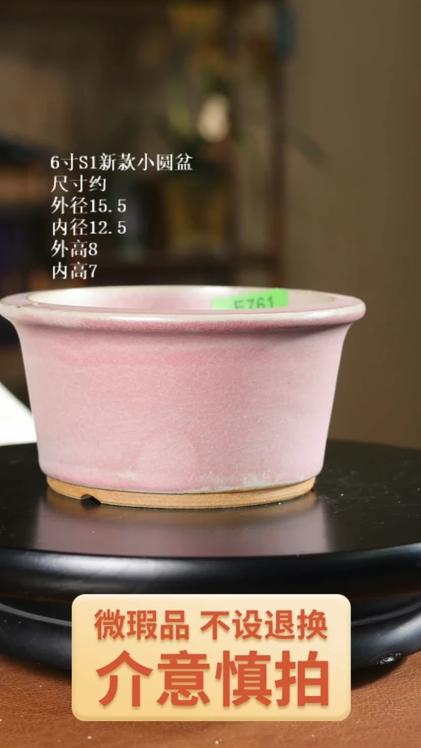 6寸S1新款小圆盆 761