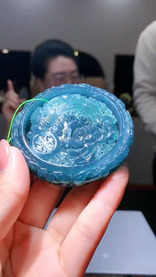 【闪购商品】定制翡翠未镶嵌1002hm-毛货套镯28