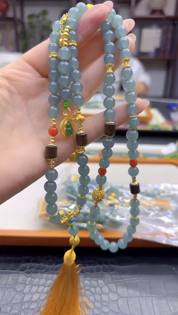 颈饰未镶嵌翡翠DIY款M651