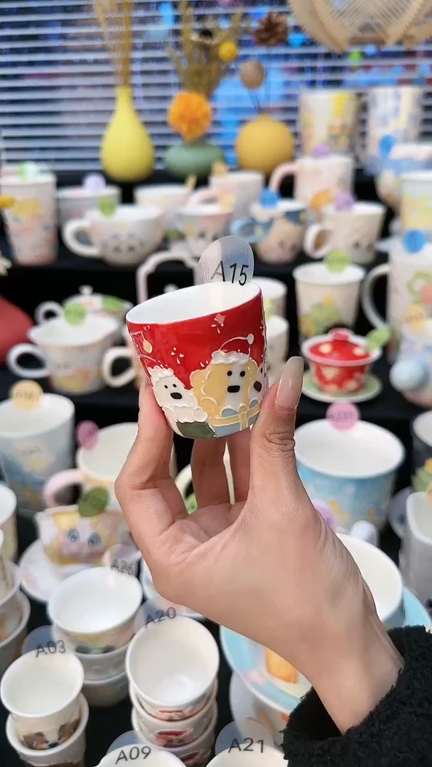 【闪购商品】摆件 景德镇高温立体釉创意瓷