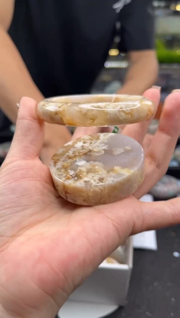 未镶嵌手镯石英质玉58圈口（赠品镯心）1593170